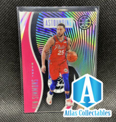 2019-20 Illusions Astounding Insert Pink Rare #8 NBA 76ers Ben Simmons